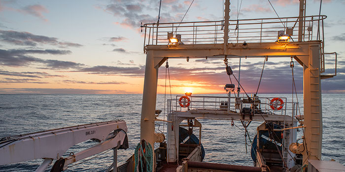 Sunset. Photographer: Svanhildur Egilsdóttir, MFRI.